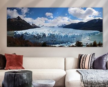 Panorama Perito Moreno gletsjer, Argentinië van A. Hendriks