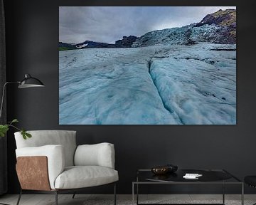 Le glacier Falljökull dans le parc national de Vatnajökull