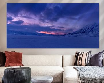 Winter op Spitsbergen, Noorwegen van Adelheid Smitt