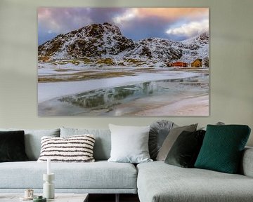 Winter auf den Lofoten, Norwegen von Adelheid Smitt