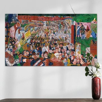 James Ensor. The entry of Christ into Brussels