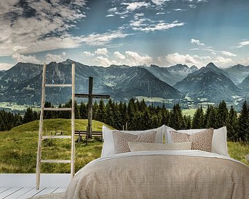 Gaisberg bij Oberstdorf van Walter G. Allgöwer