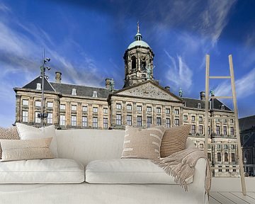 Koninklijk Paleis op de Dam Amsterdam van Tony Vingerhoets