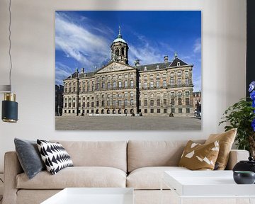 Königlicher Palast am Dam-Platz Amsterdam von Tony Vingerhoets