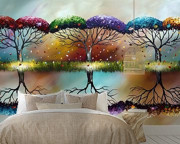 Seasons by Gena Theheartofart