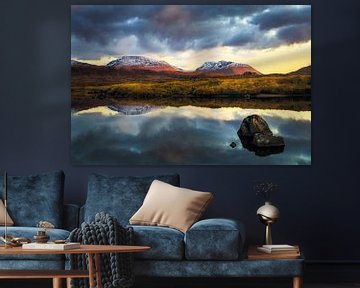 Evening atmosphere in the Highlands by Daniela Beyer