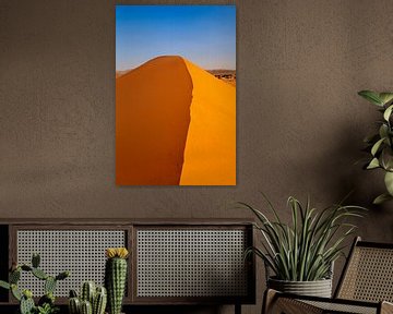 Erg Chebbi, dune de sable au coucher du soleil, Maroc sur Markus Lange