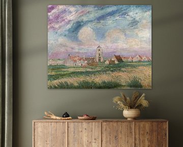James Ensor. Gezicht op Mariakerke
