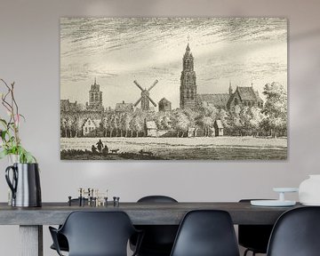 Blick auf Delft, Abraham Rademaker