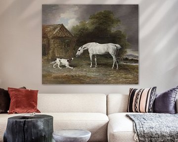 The hound and the horse, Ben Marshall by Atelier Liesjes