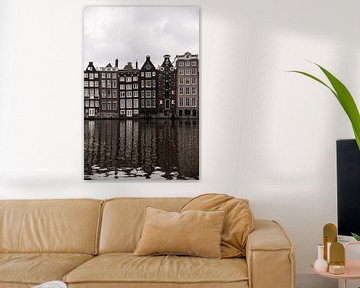 Amsterdam canal houses by Jalisa Oudenaarde