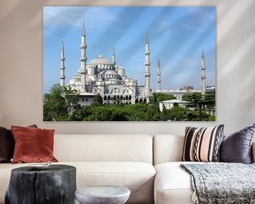 Blue Mosque in Istanbul by Dianne van der Velden