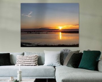zonsondergang veersemeer van Jacques Beukers