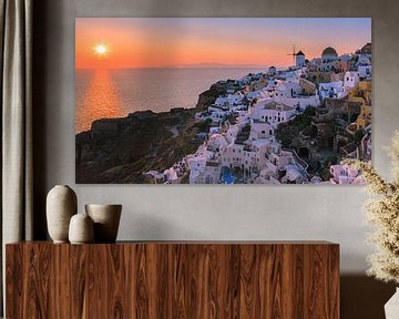 Zonsondergang Oia, Santorini, Griekenland