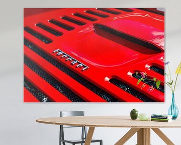 Ferrari F355 Berlinetta motorkap detail van Sjoerd van der Wal