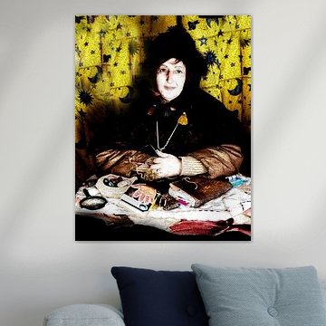 wachten op een klant