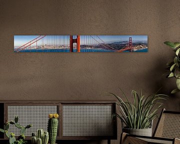 Golden Gate Bridge - Panorama extrême sur Melanie Viola