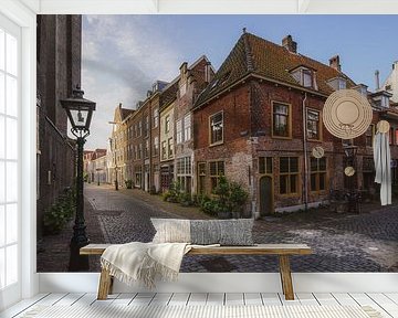 Nieuwstraat - Beschuitsteeg Leiden van Dirk van Egmond