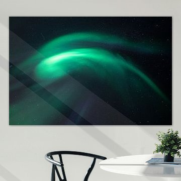 Les aurores boréales juste au-dessus de vous