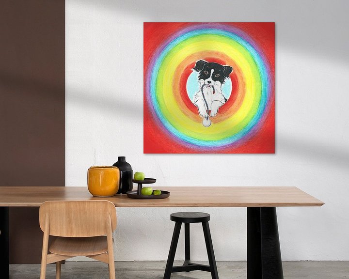 Sfeerimpressie: Sendie in een regenboog van Rianne Brugmans van Breugel