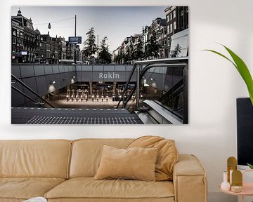 Amsterdam | Rokin, boven en ondergronds van Mark Zoet