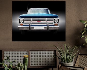 US American classic car 1969 F100 Ranger by Beate Gube