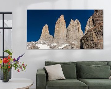 The Towers of Torres del Paine by Ronne Vinkx