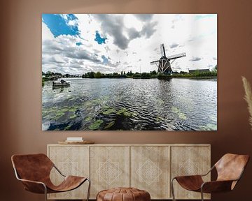 Windmolens in Holland van Brian Morgan