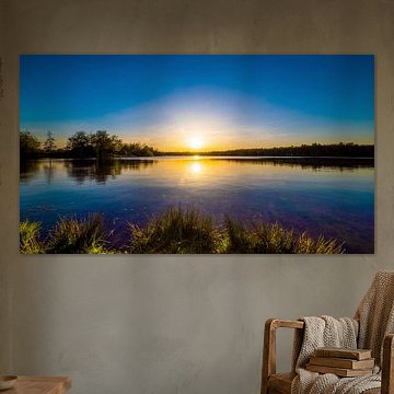 Sonnenuntergang am See