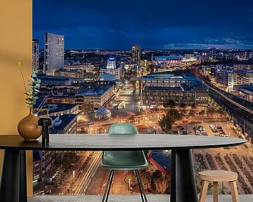 Skyline Eindhoven van Mitchell van Eijk