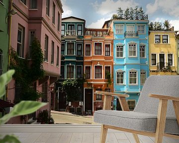 Pastel shades in Istanbul by Renzo de Jonge