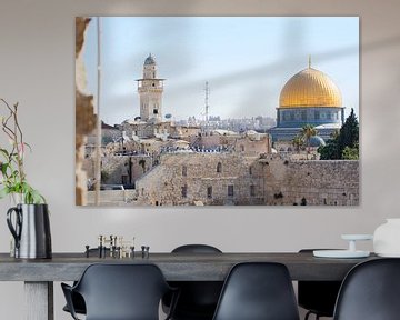 Jeruzalem / Tempelberg / Kleurrijk uitzicht / Reisfotografie van Jikke Patist