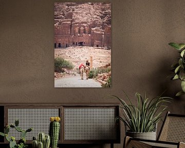 Jordanië / Petra / Historische architectuur / Reisfotografie van Jikke Patist