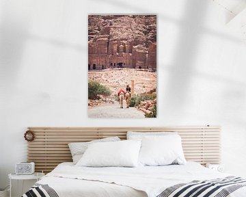 Jordanië / Petra / Historische architectuur / Reisfotografie van Jikke Patist