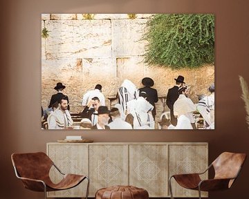 Jeruzalem / Klaagmuur / Kleurrijk beeld / Reisfotografie van Jikke Patist