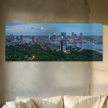 Panorama Rotterdam / Euromast / août 2013