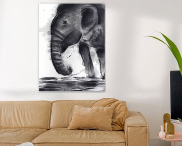 Elephant by DominixArt