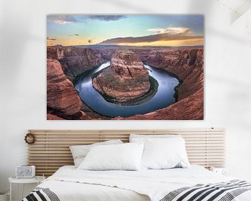 Horseshoe bend Arizona USA van Jelmer Laernoes