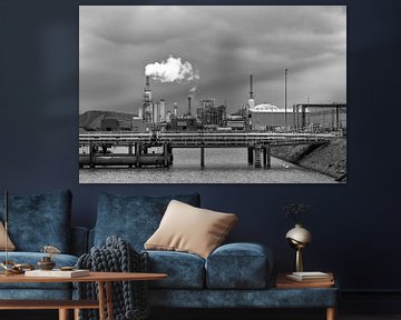 Industrieel beeld vanuit De Botlek Rotterdam (Geulhaven) van Rick Van der Poorten