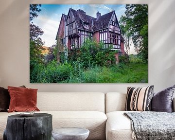 Maison abandonnée à Bomal sur Evert Jan Luchies