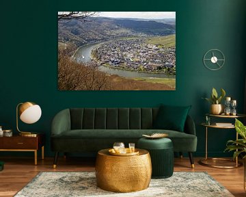 Vue du coude de la Moselle près de Bernkastel-Kues sur Reiner Conrad