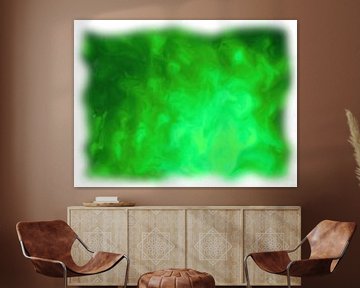 Abstract groen van Maurice Dawson