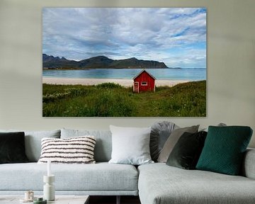 Ramsberg Beach, Lofoten, Norwegen von Adelheid Smitt