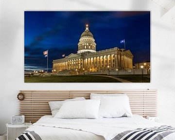 Utah State Capitol, USA by Adelheid Smitt