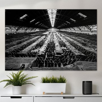 Armée de terre cuite à Xian, en Chine sur Michael Bollen