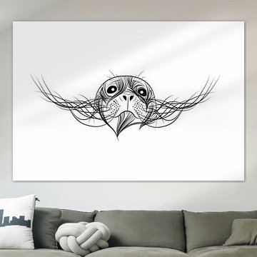 Poster illustration seal Terschelling