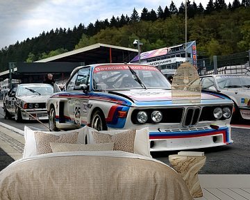 BMW CSL 'Batmobile' rennwagen von BG Photo