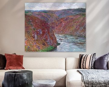 Vallei van de Creuse (Grijze Dag), Claude Monet