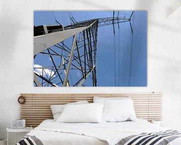 Transmission tower by Wim Stolwerk