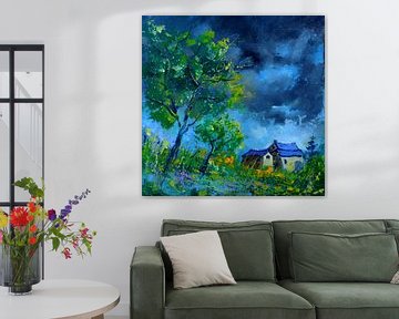 Voor de storm van pol ledent